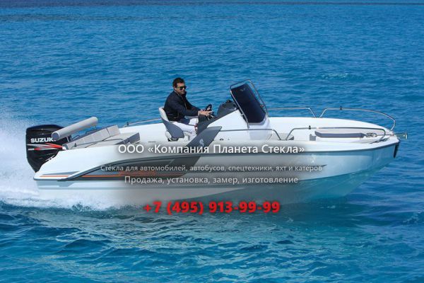 Стекло для катер с центральной консолью Beneteau Flyer 6.6 SPACEdeck