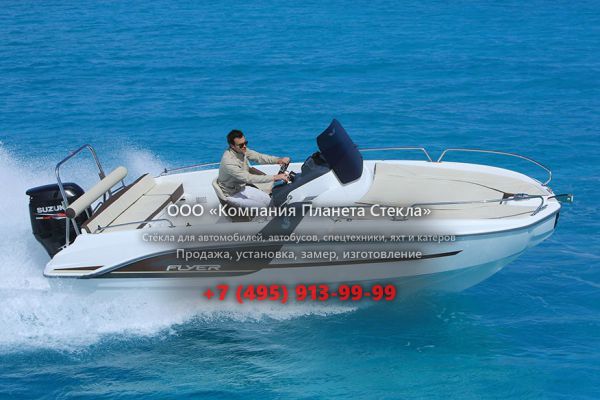 Стекло для катер с центральной консолью Beneteau Flyer 6.6 SUNdeck
