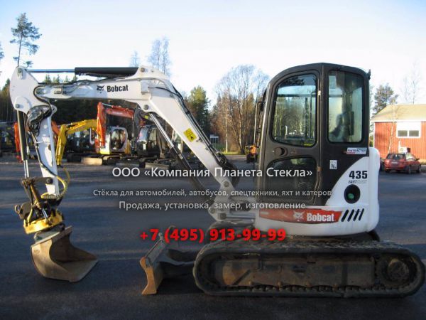 Стекло для гусеничных мини-экскаваторов Bobcat 435 ZTS