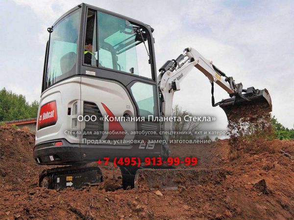 Стекло для гусеничных мини-экскаваторов Bobcat E19