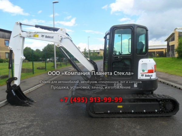 Стекло для гусеничных мини-экскаваторов Bobcat E45