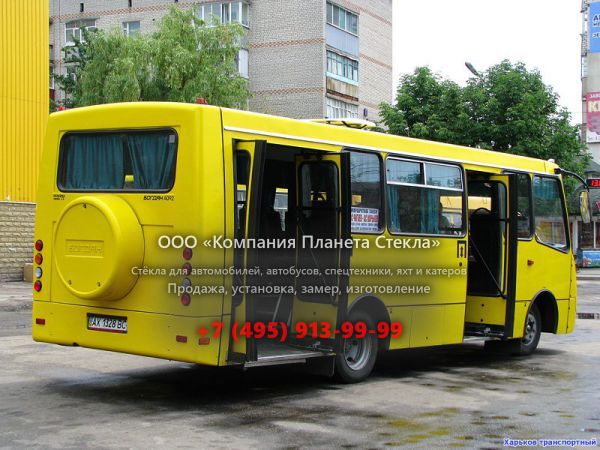 Стекло для междугородних автобусы Богдан A-092 (А-092.1)