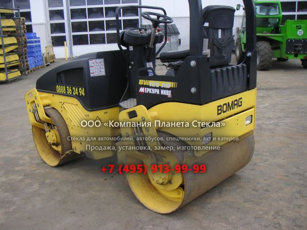 Стекло для гладковальцовых катков Bomag BW 120 AD-4