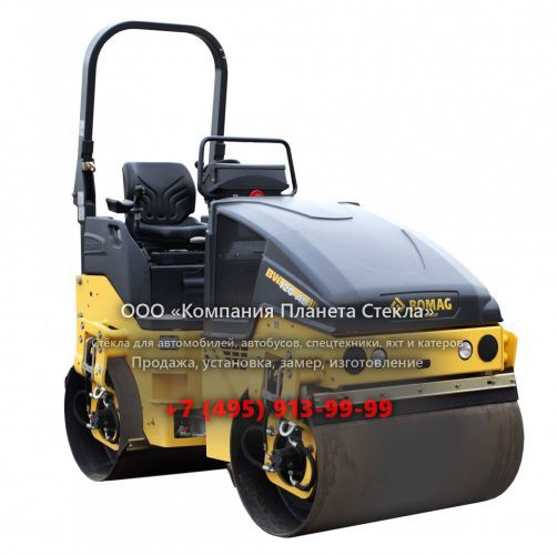 Стекло для гладковальцовых катков Bomag BW 120 AD-5