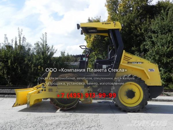 Стекло для грунтовых катков Bomag BW 124 PDH-40