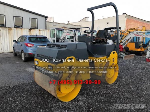 Стекло для гладковальцовых катков Bomag BW 135 AD