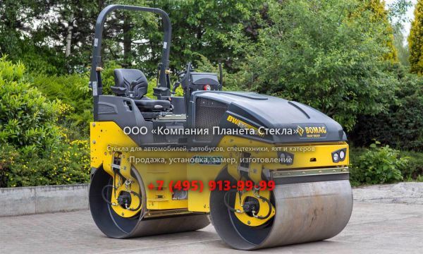 Стекло для гладковальцовых катков Bomag BW 135 AD-5