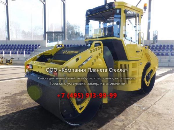 Стекло для гладковальцовых катков Bomag BW 161 AD-4