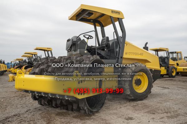 Стекло для грунтовых катков Bomag BW 177 PDH-40