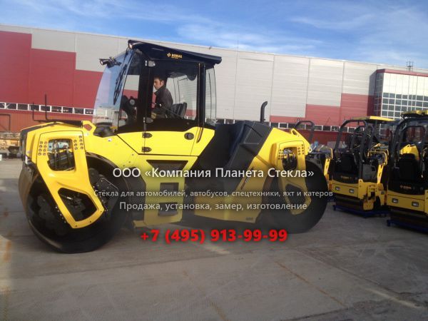 Стекло для гладковальцовых катков Bomag BW 206 AD-50