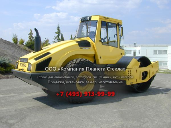 Стекло для грунтовых катков Bomag BW 213 D-4