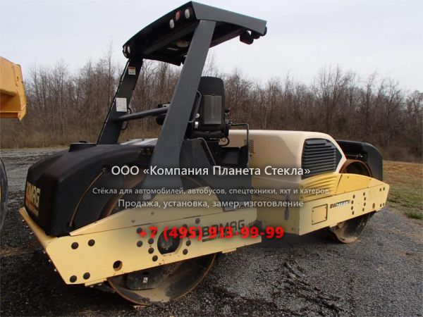 Стекло для гладковальцовых катков Bomag BW 266 AD-4