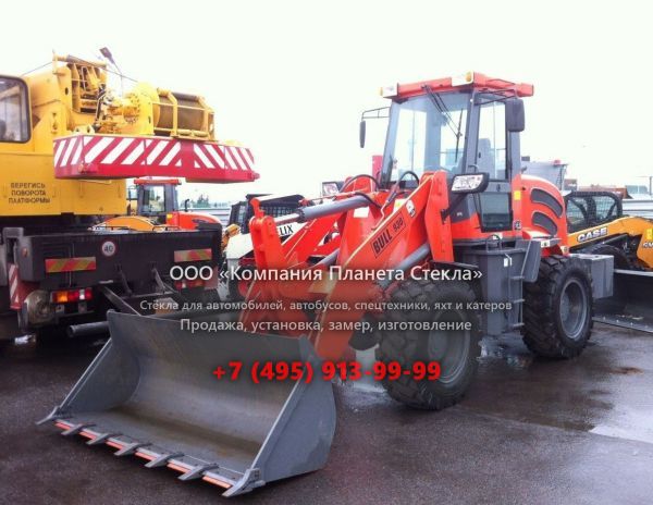 Стекло для колёсных погрузчиков Bull SL930