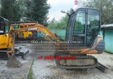 Стекло для гусеничных мини-экскаваторов Case 23 Maxi
