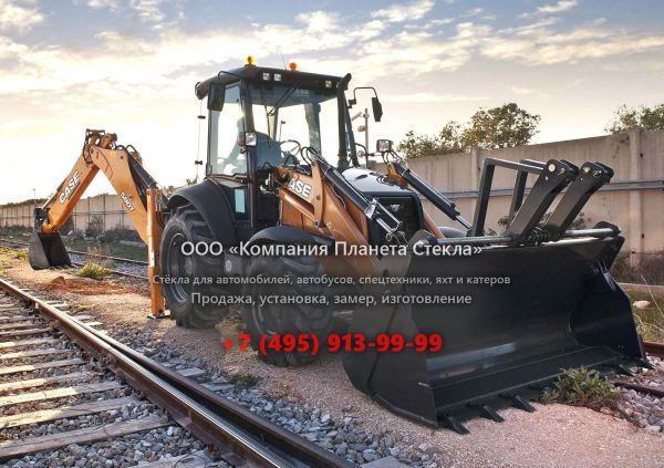 Стекло для экскаваторов-погрузчиков Case 580 MT