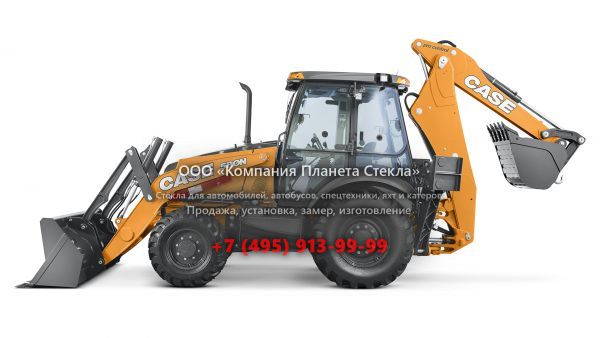 Стекло для экскаваторов-погрузчиков Case 580 Super N