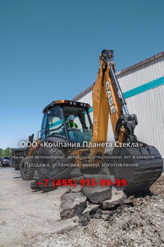 Стекло для экскаваторов-погрузчиков Case 580 Super N WT