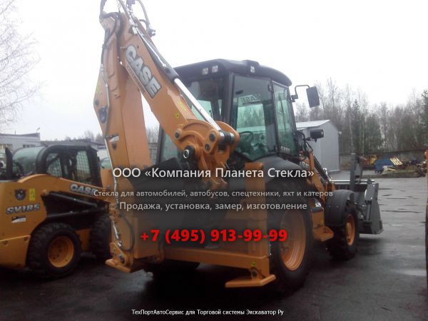 Стекло для экскаваторов-погрузчиков Case 580 T Series 4