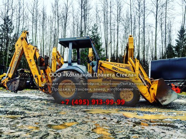 Стекло для экскаваторов-погрузчиков Case 590 SL II