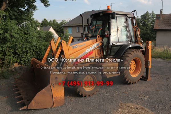 Стекло для экскаваторов-погрузчиков Case 590 Super M