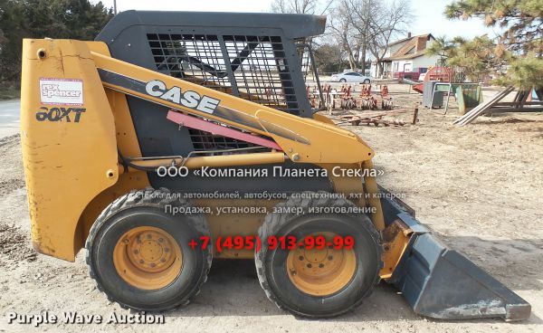 Стекло для мини-погрузчиков с бортовым поворотом Case 60XT