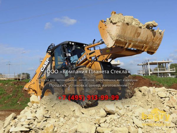 Стекло для экскаваторов-погрузчиков Case 695 ST