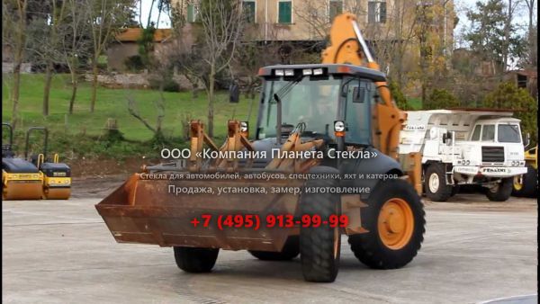 Стекло для экскаваторов-погрузчиков Case 695 Super M