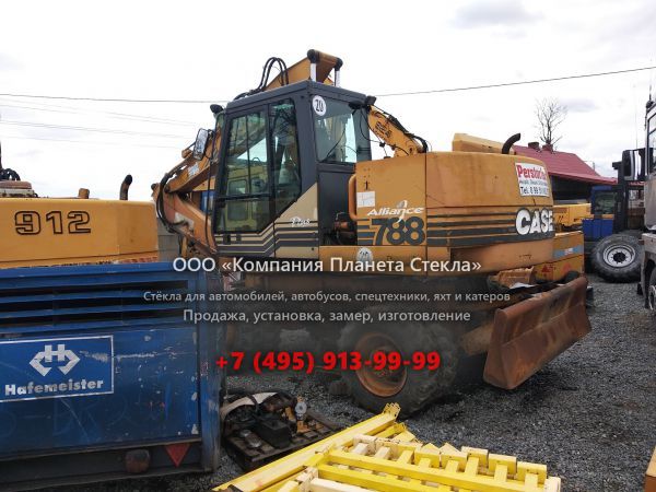 Стекло для колёсных экскаваторов Case 788 SR P2A