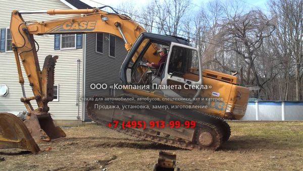 Стекло для гусеничных экскаваторов Case 9020B