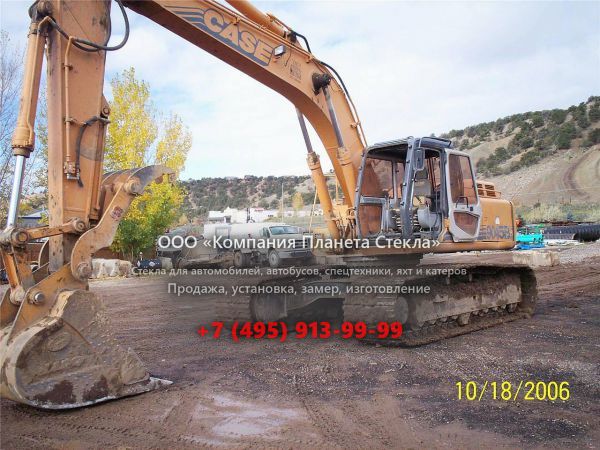 Стекло для гусеничных экскаваторов Case 988 CKE Plus