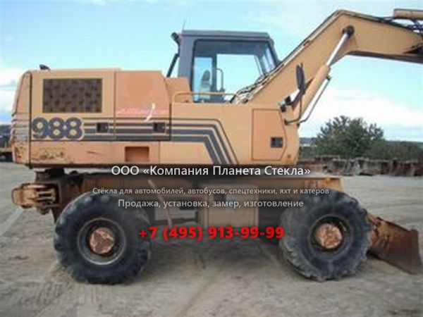 Стекло для колёсных экскаваторов Case 988 P2A Plus