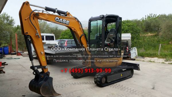 Стекло для гусеничных мини-экскаваторов Case CX20B ZTS