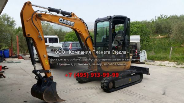 Стекло для гусеничных мини-экскаваторов Case CX39B