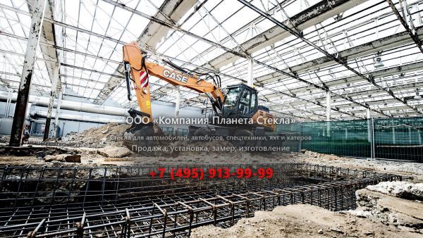 Стекло для колёсных экскаваторов Case WX168