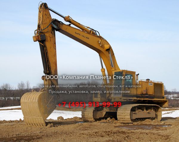 Стекло для гусеничных экскаваторов Caterpillar 245