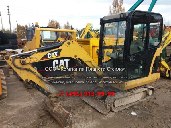 Стекло для гусеничных мини-экскаваторов Caterpillar 301.6