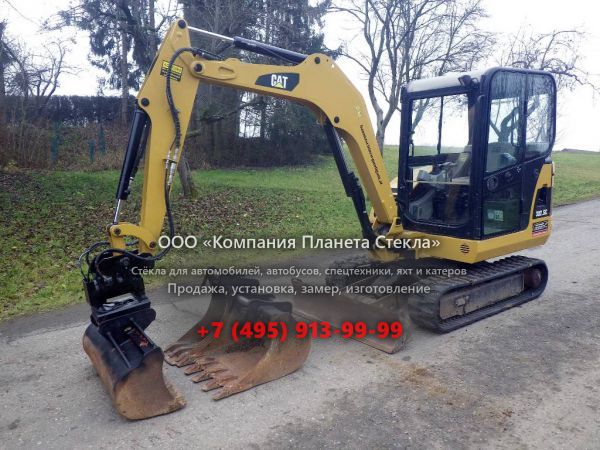 Стекло для гусеничных мини-экскаваторов Caterpillar 302.5