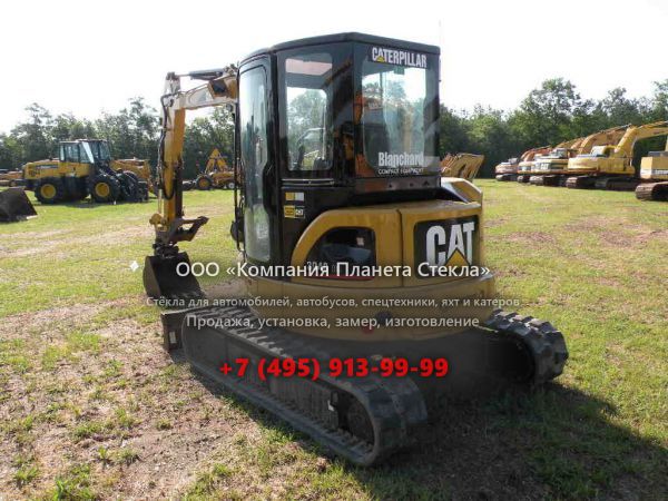 Стекло для гусеничных мини-экскаваторов Caterpillar 304C CR