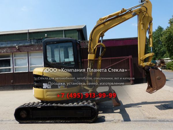 Стекло для гусеничных мини-экскаваторов Caterpillar 304CR