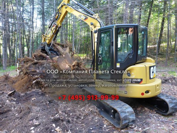 Стекло для гусеничных мини-экскаваторов Caterpillar 305.5E2 CR