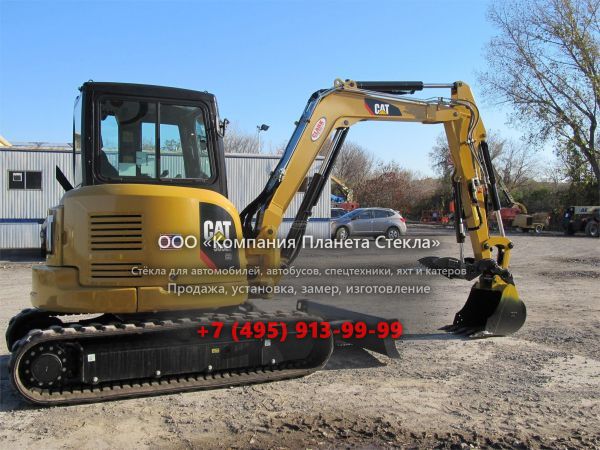 Стекло для гусеничных мини-экскаваторов Caterpillar 305E2 CR