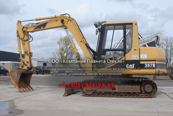 Стекло для гусеничных мини-экскаваторов Caterpillar 307B SB