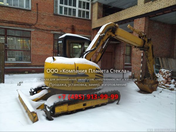 Стекло для гусеничных мини-экскаваторов Caterpillar 308B CR