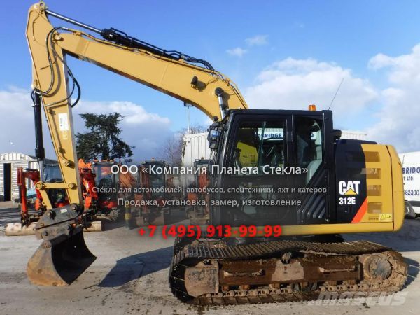 Стекло для гусеничных экскаваторов Caterpillar 312E