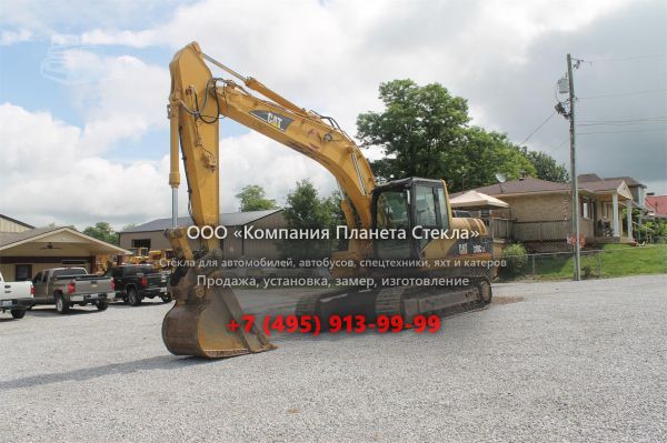 Стекло для гусеничных экскаваторов Caterpillar 318С