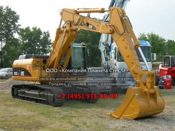 Стекло для гусеничных экскаваторов Caterpillar 319C