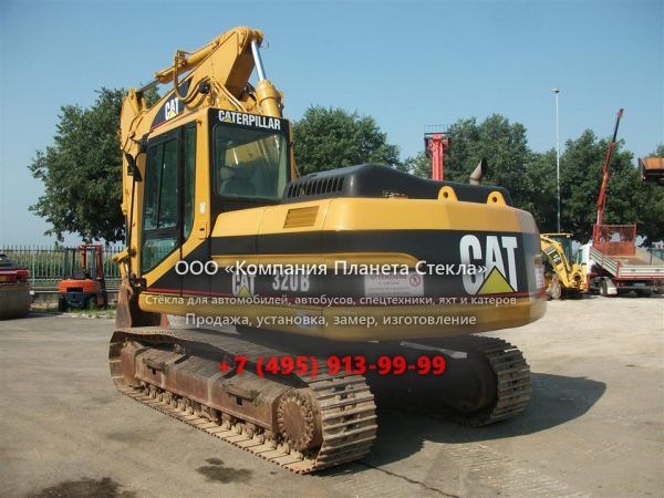 Стекло для гусеничных экскаваторов Caterpillar 320B S VA