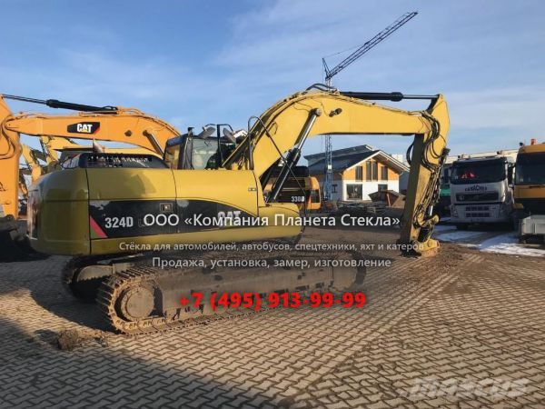 Стекло для гусеничных экскаваторов Caterpillar 324D LN