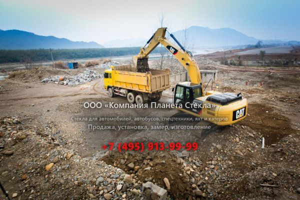 Стекло для гусеничных экскаваторов Caterpillar 326D2 (Tier 2)