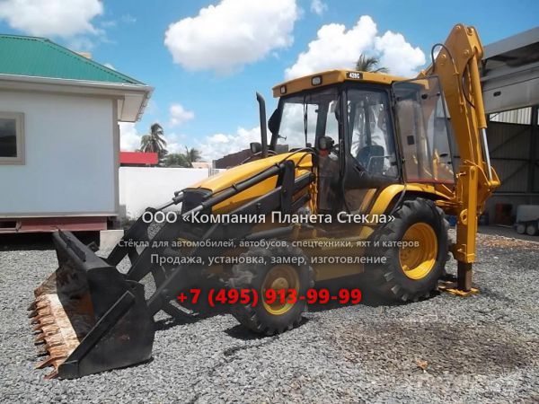 Стекло для экскаваторов-погрузчиков Caterpillar 428